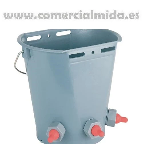 Cubo KERBL tetón 8L para corderos (3 salidas) - Ref: 1515