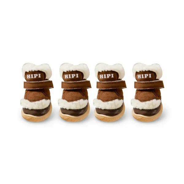 Chaussures En Fausse Fourrure Pour Petit Chien