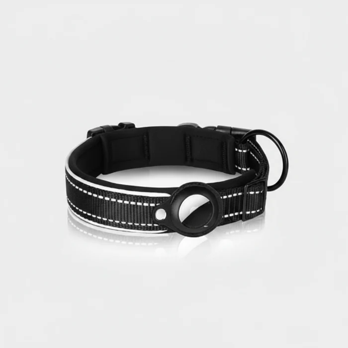 Collier Réfléchissant Chien Avec Emplacement AirTag