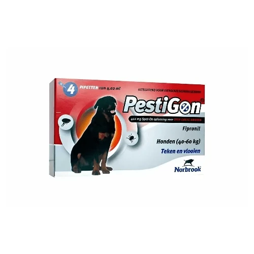 Pipetas PESTIGON perros 40-60Kg anti pulgas y garrapatas