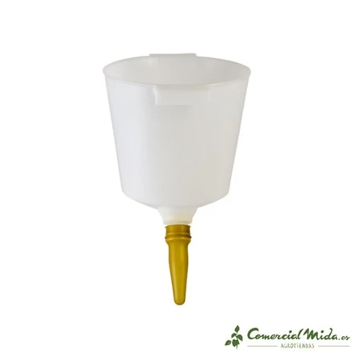 INSPROVET Cubo Tetón 7L para Terneros (1 Salida)