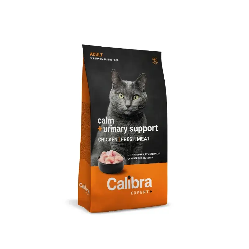 Calibra Cat Expert+ Adult Calm & Urinary Support Pienso 400G