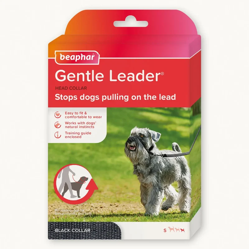 Beaphar Gentle Leader Talla S Negro, 1 unidad