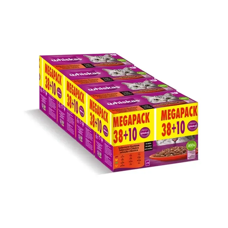 Whiskas Bundle Core Carnes 38+10X85G