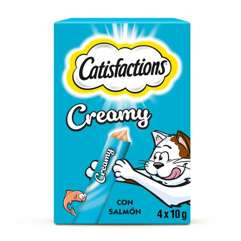 Catisfaction Creamy Salmón 11X4X10G