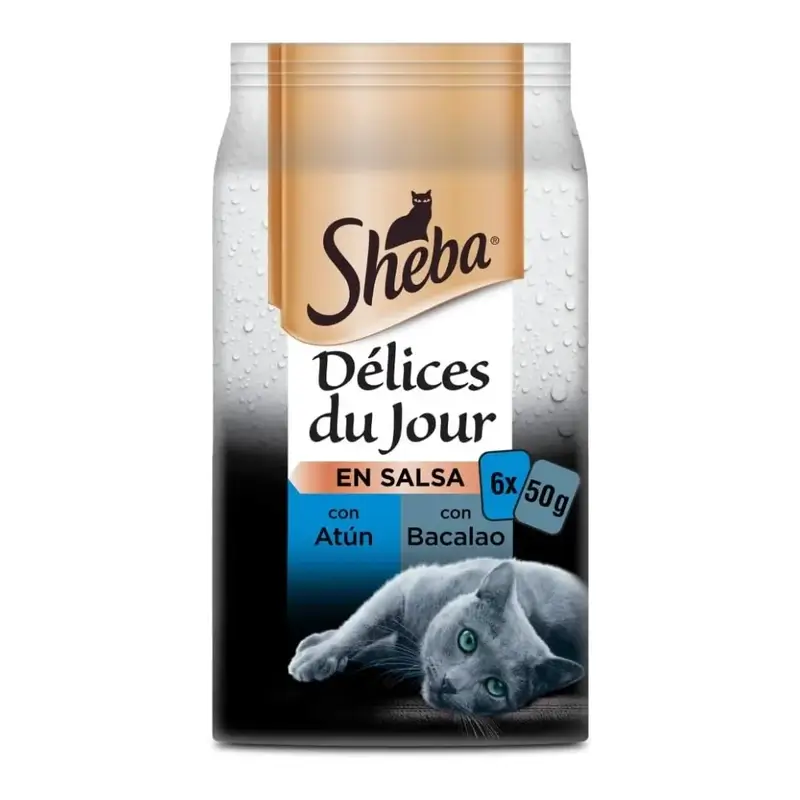 Sheba Delices Du Jour Pescados Para Gatos 12X6X50Gr