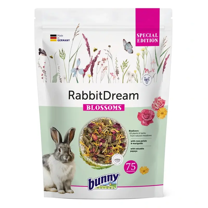 Bunny Alimento Sueño Conejo Ed. Especial Flores 1,5Kg