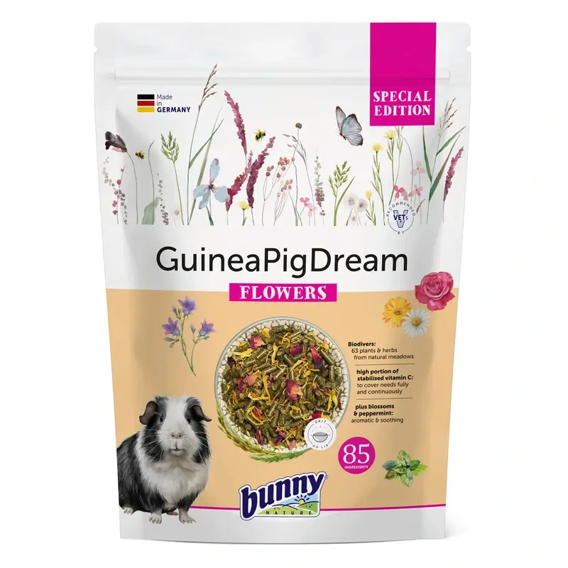 Bunny Alimento Sueño Cobaya Ed. Especial Flores 1,5Kg