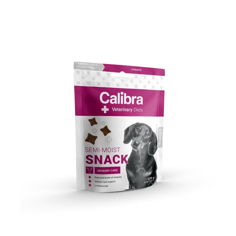 Calibra Vet Diet Dog Semi-Moist Snack Urinary Care Comida Húmeda 120G