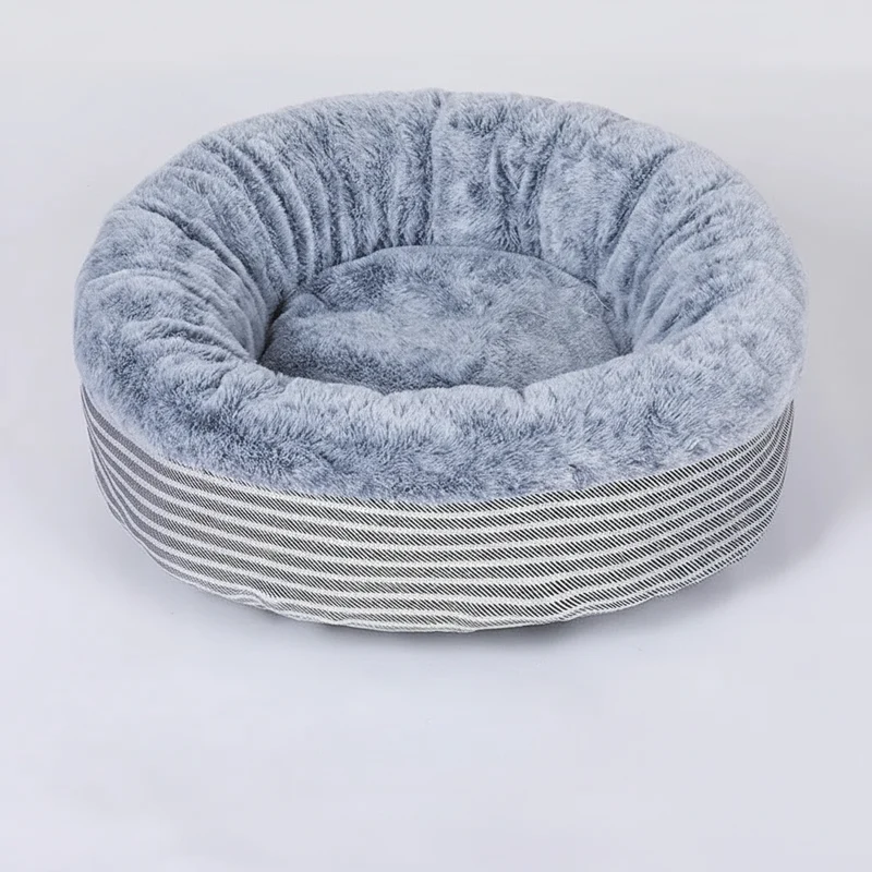 Lit Rond Confortable Et Moelleux Pour Chat