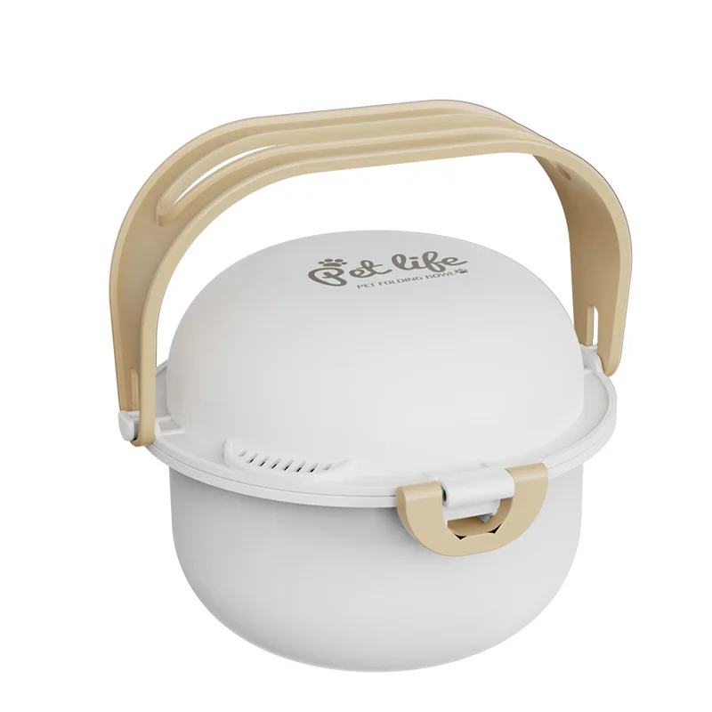 Bol Double Pliable Pour Chien Et Chat