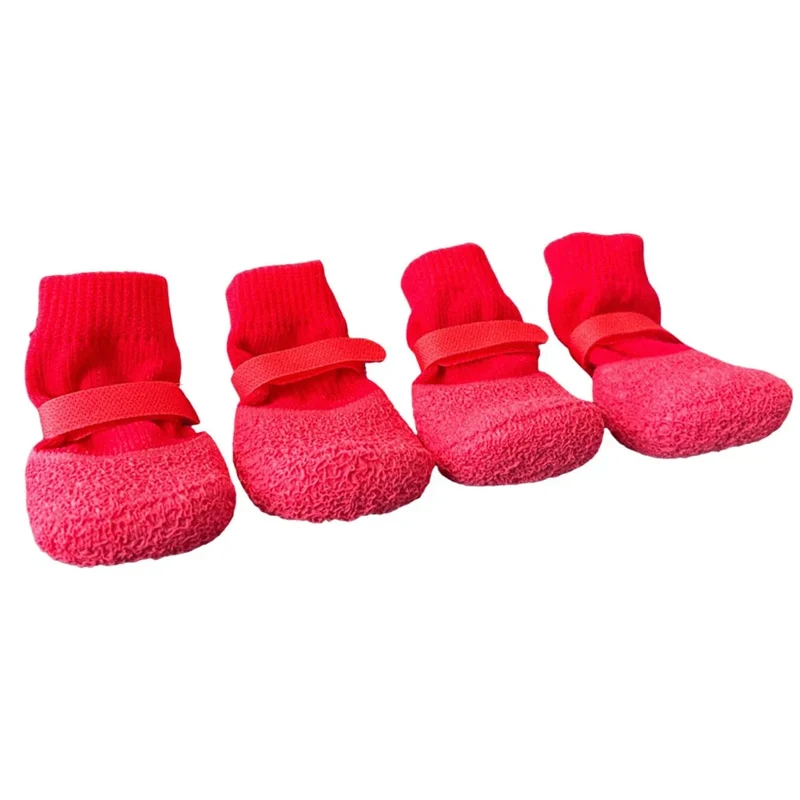 Chaussures Antidérapantes Ajustables Pour Chien