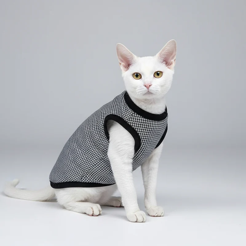 Gilet Manches Courtes Confort Pour Chat