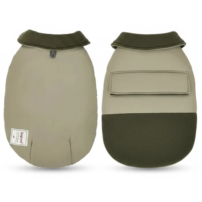 Manteau Imperméable Pour Chien Doublé Polaire