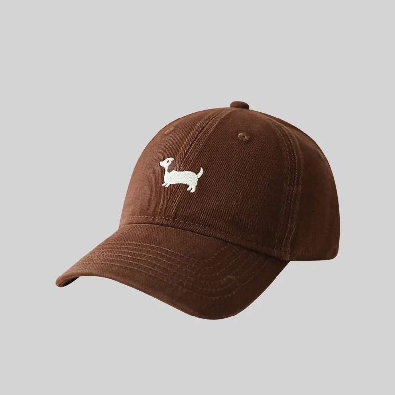 Casquette Brodée Teckel Accessoire Chic