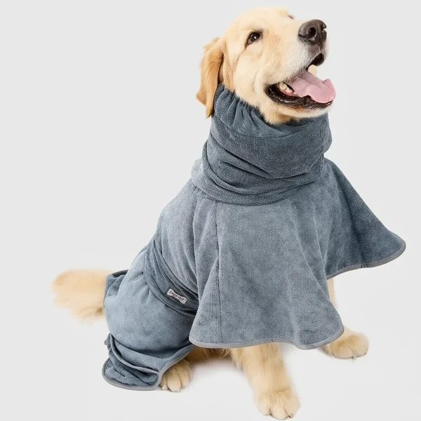 Serviette Microfibre Pour Chien Avec Capuche