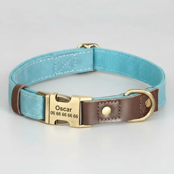 Collier Doux Personnalisable Pour Chien