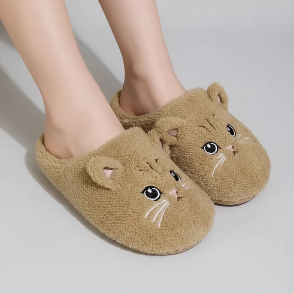 Chaussons Chat Pour Adulte Douillets