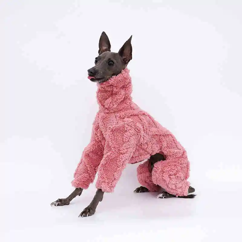Pull Col Roulé En Polaire Pour Lévrier Et Whippet