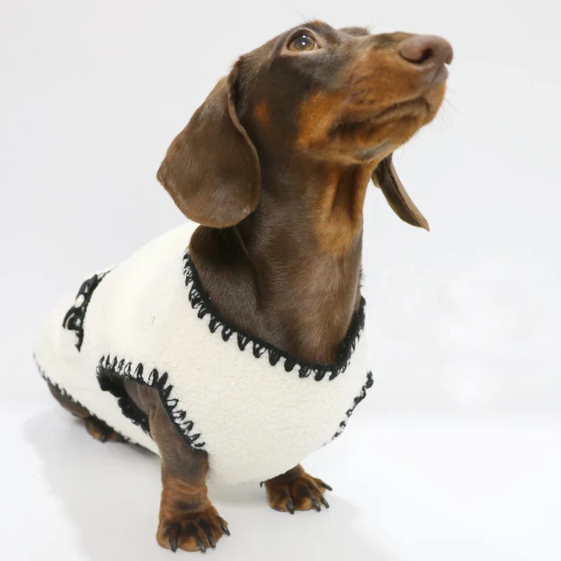 Gilet Polaire Manches Courtes Pour Teckel