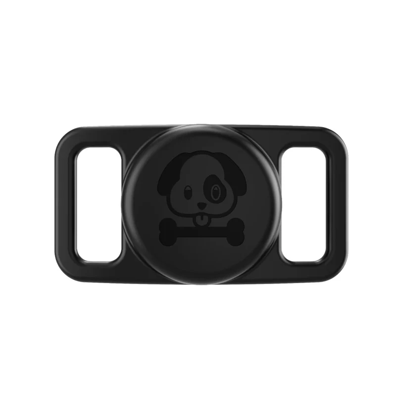 Support AirTag en silicone étanche pour collier chien anti-perte, sûr et résistant