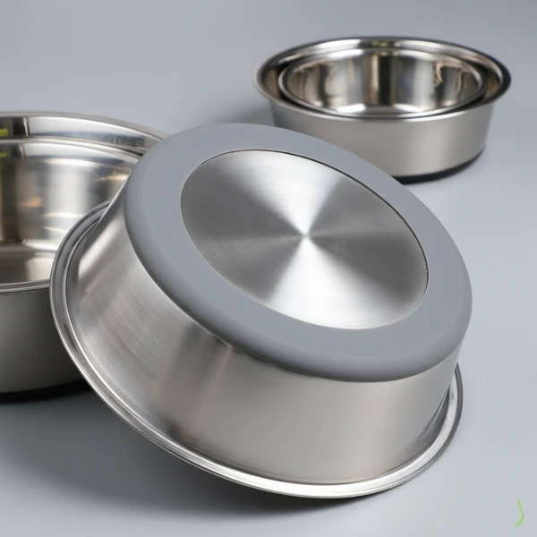 Gamelle En Acier Inoxydable Pour Chien