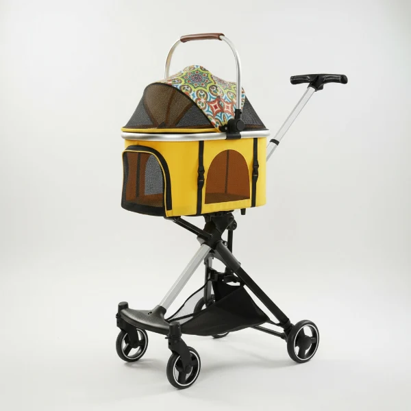 Poussette Pliable Pour Petit Et Moyen Chien