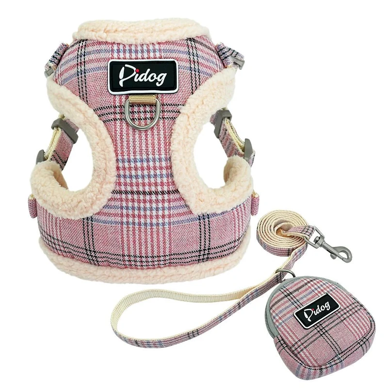 Harnais réglable, laisse et sac pour petit chien