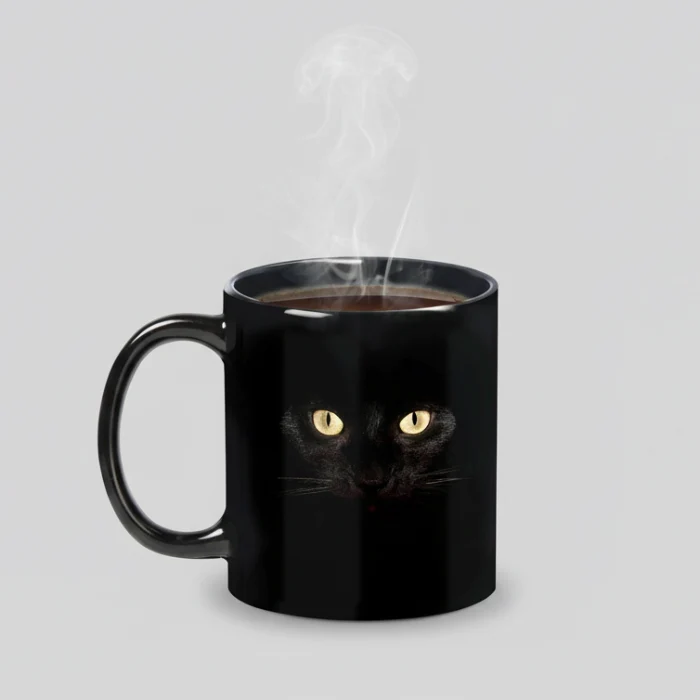 Mug motif Chat Noir