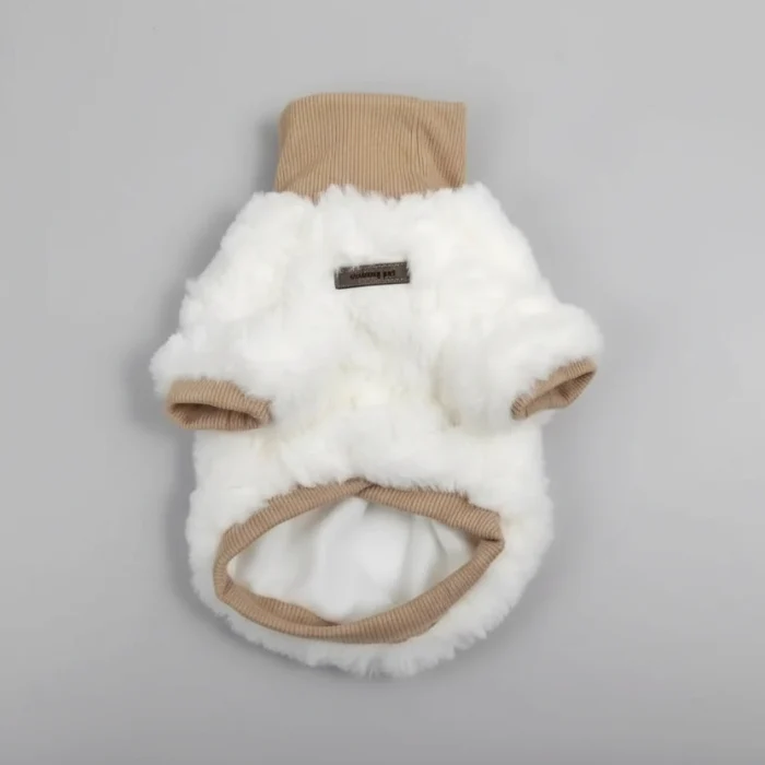 Sweat En Peluche Confortable Pour Chien