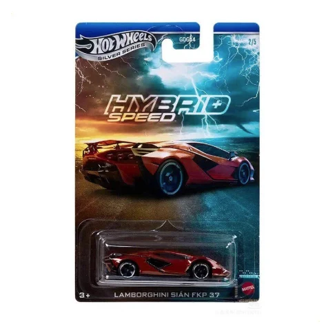 Hot Wheels Silver Series Hybrid Speed Lamborghini Sián Fkp 37
