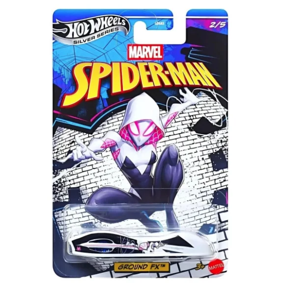 Hot Wheels Silver Series Ground Fx Gwen-spider