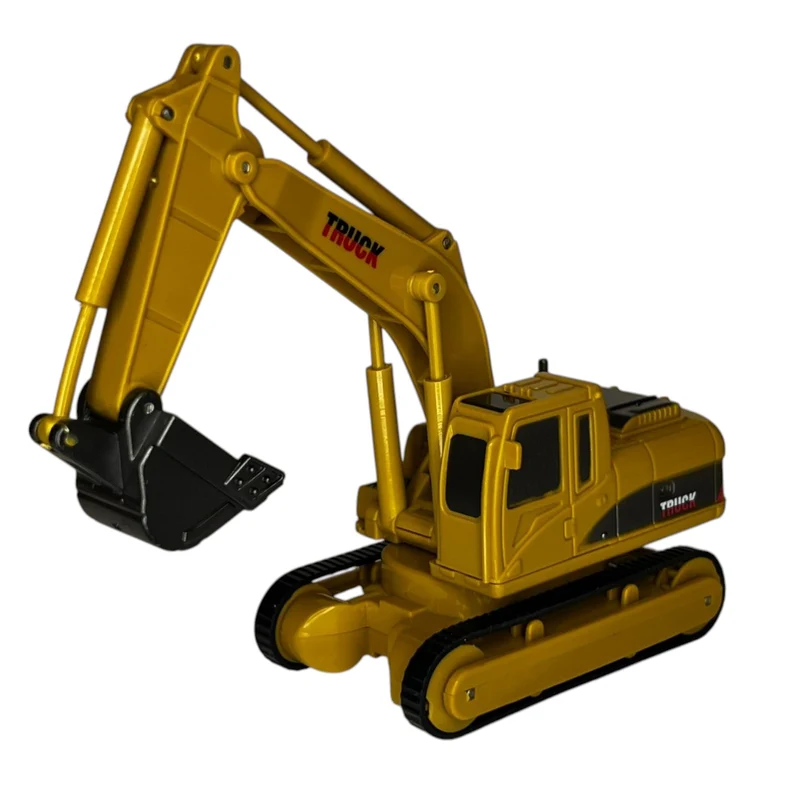 Mini excavadora 1/64 a control remoto.