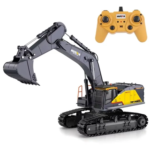 Excavadora Huina 1592 1/14 a control remoto