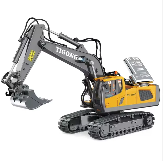 Excavadora Yigong BC1043 1/20 a control remoto.