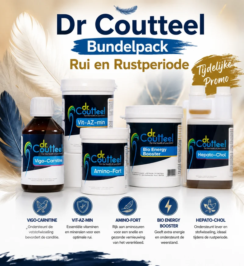 Dr. Coutteel - Paquete para el período de muda y descanso - Paquete (5)