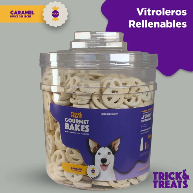 Bote Dulce de Leche (No incluye galletas) Contenedor Trick & Treats