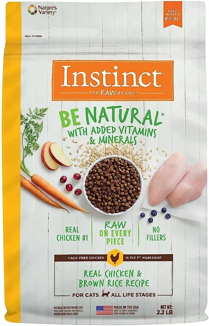 Croquetas Instinct Be Natural de Pollo para Gatos