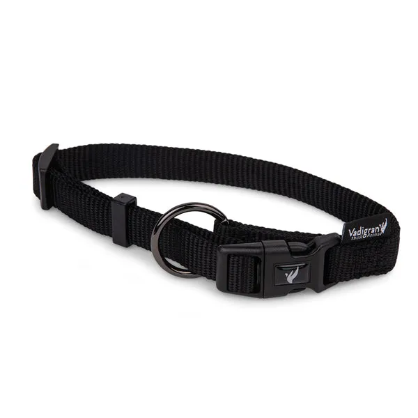 Vadigran Collar Classic Nylon Negro 14-21Cmx10Mm Xs