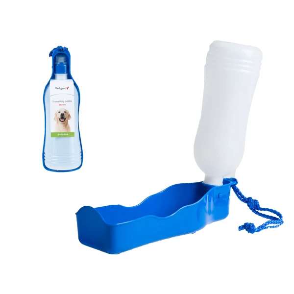 Vadigran Botella Portátil Plástico Para Perro 750Ml