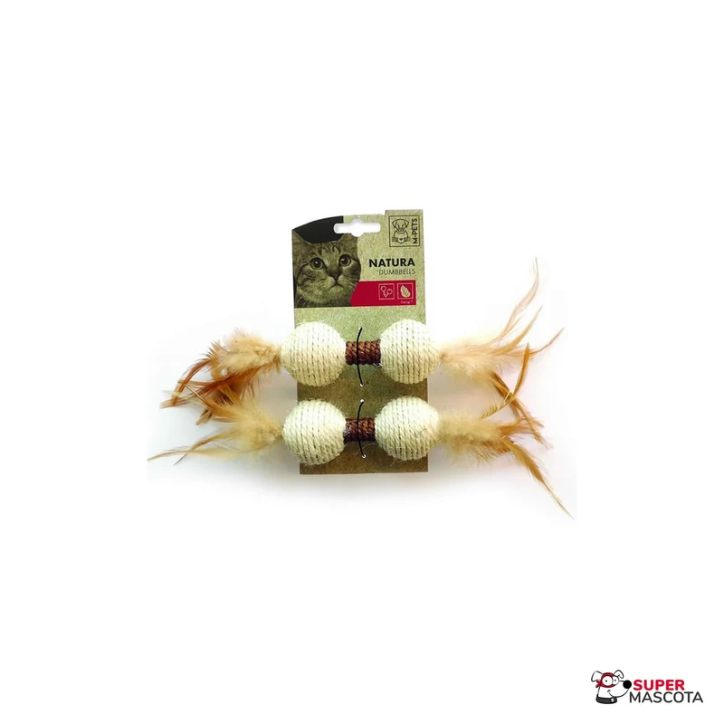 2 pesas de sisal con catnip