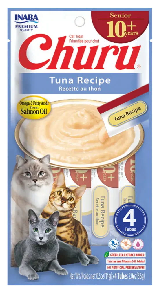 CHURU CAT SENIOR 10+ TUNA RECIPE