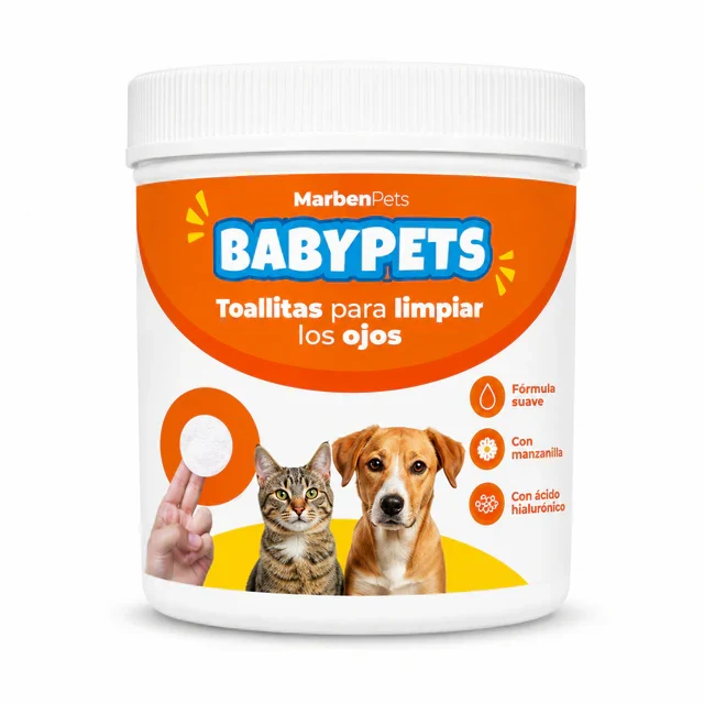 MARBEN BABY PETS TOALLITAS PARA LOS OJOS 100 UNI.