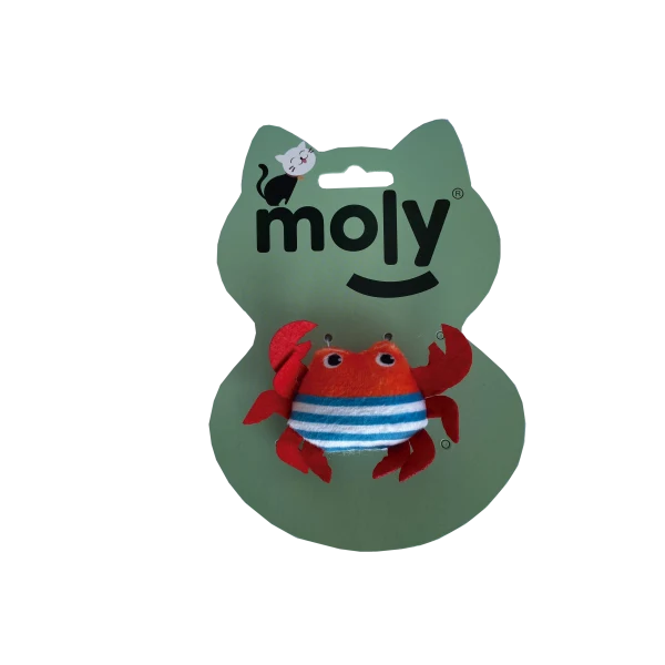 Moly Juguete Pets Colección Spring Summer Cangrejo 8x6cm