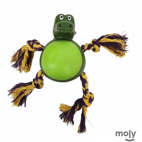 Moly Juguete Mordedor Perro Cocodrilo 21 Cm