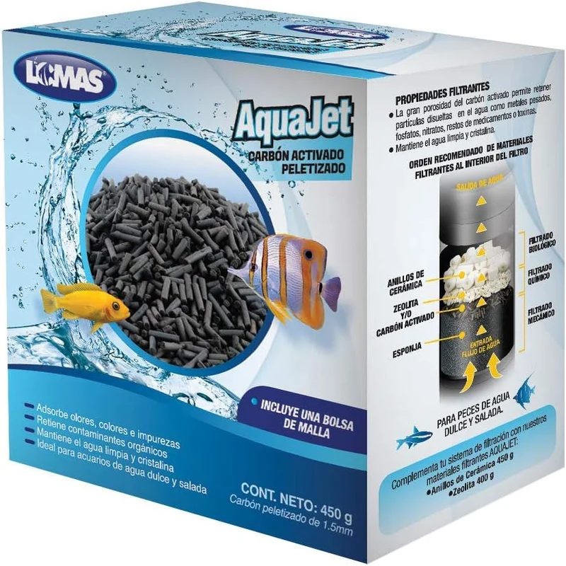 Lomas Carbón Activado 450 G.