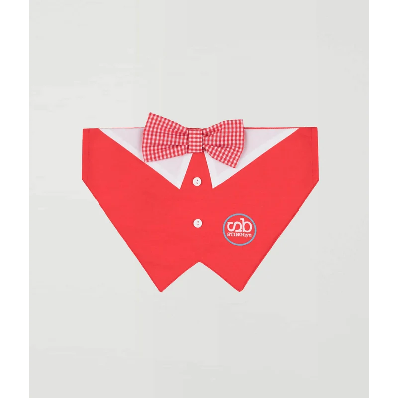 Pañuelo Pajarita Rojo L