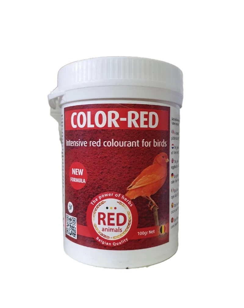 Color-Rojo 100 Gramos (colorante rojo y con colina para el hígado) Animales Rojos