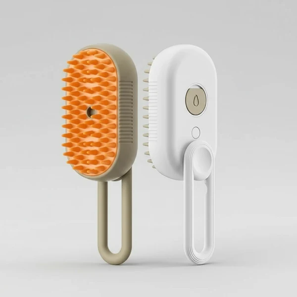 Brosse vapeur pour chien et chat - Toilettage efficace